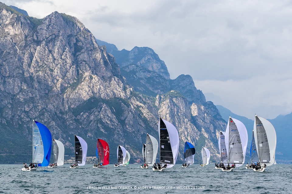  Melges 24  Italia Tour 2019  Act 1  Final results  Fracassoli ITA winner, too much wind on last day