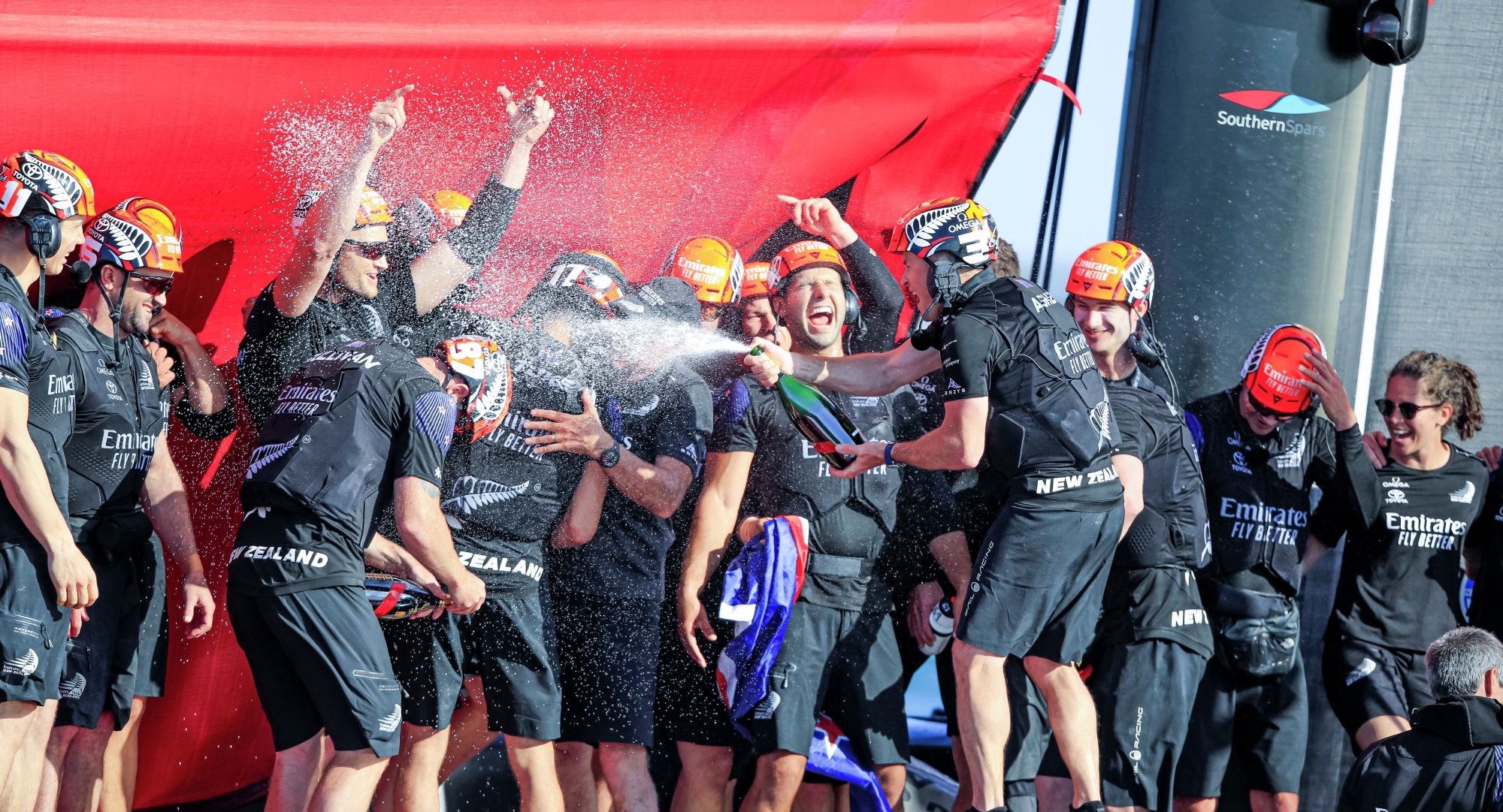  America's Cup  Auckland NZL  Final Day  Victoire pour Team New Zealand