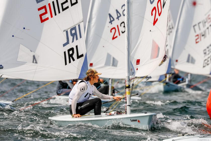  Laser Radial  Youth World Championship 2018  Kiel GER  Final results  3x Gold for Italy, best NorAm result 5th of Lilian Myers USA