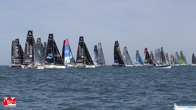  Figaro 3  Solo Maitre Coq  Les Sables d'Olonne FRA  Day 4  Start to the 340nm offshore race today