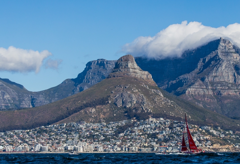  VOR65  Ocean Race 2017/18  Cape Town RSA  start to leg 4 today
