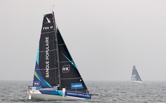  Figaro 3  La Solitaire  Leg 4  Day 4  Close race to the finish today  overall winner Yoann Richomme FRA safe