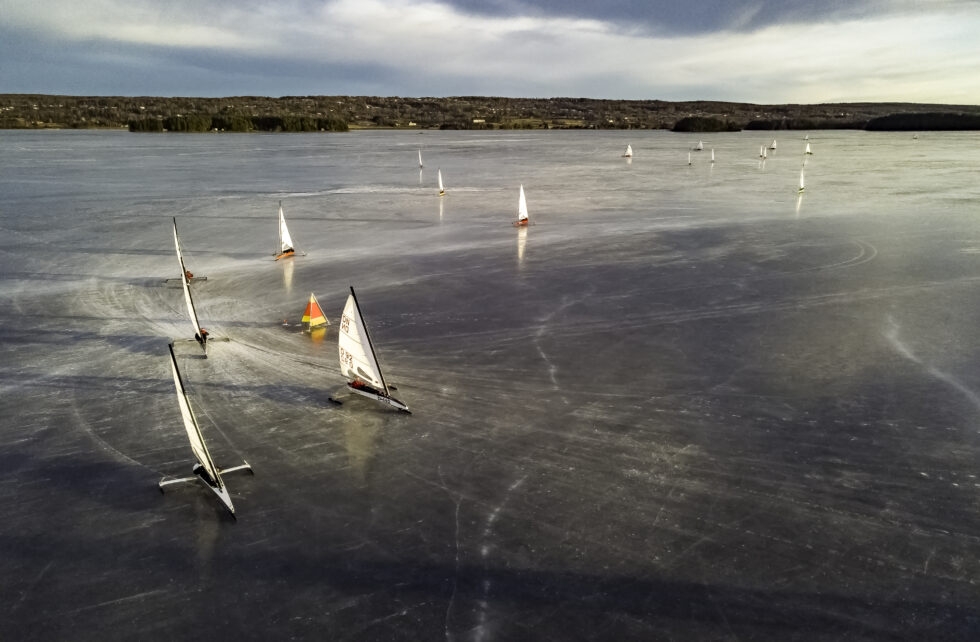  IceSailing  DN World Championship  Lake Hjaelmaren SWE  Start today