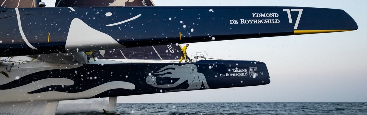  Trophee Jules Verne  Gitana  Day 7  Gitana regains speed after the slow passage of the doldrums