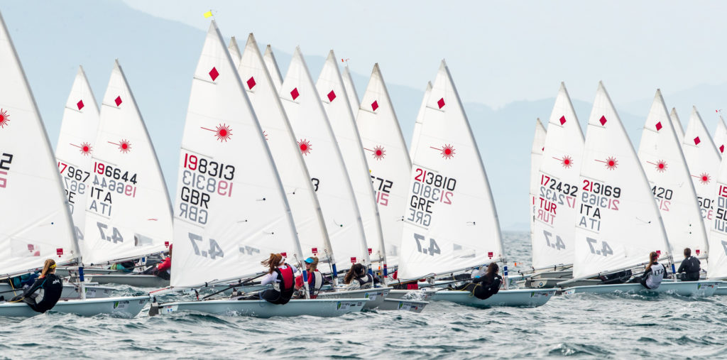  Laser 4.7  Youth World Championship 2019  Kingston CAN  Day 2, the Swiss