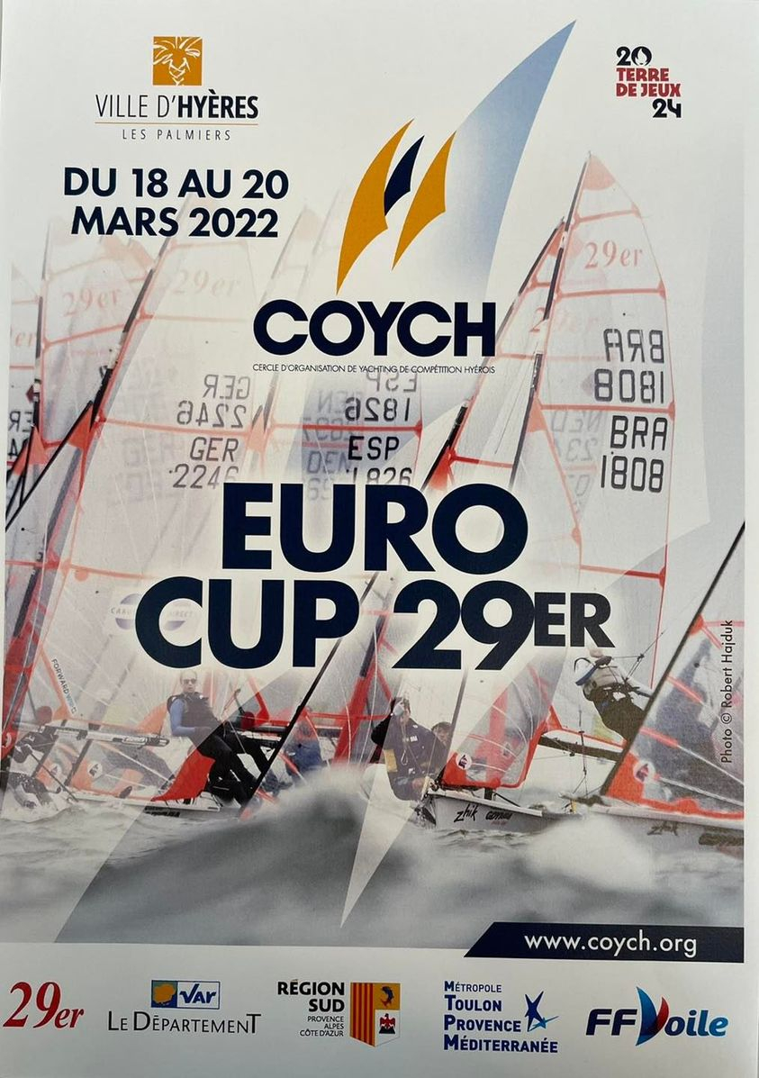  29er  EuroCup 2022  Act 2  Hyeres FRA  Day 1