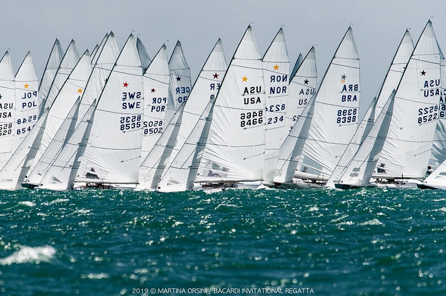  Star  Bacardi Cup  Miami FL, USA  Start today with 67 Starboats from 14 nations