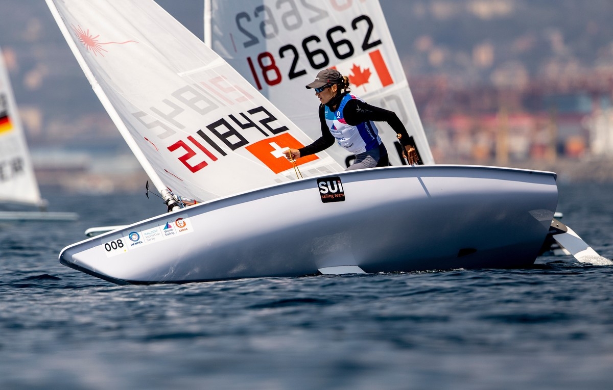  Olympic Classes  Kieler Woche  Kiel GER  Day 1,  Niels Theuninck SUI best of the day