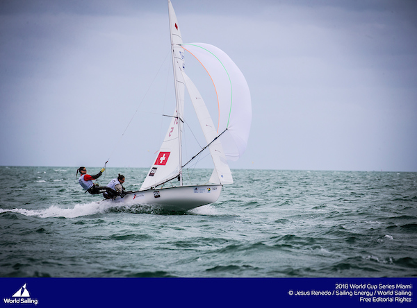  Olympic Worldcup 2018  Olympic Classes Regatta  Miami FL, USA  Day 3  the Swiss