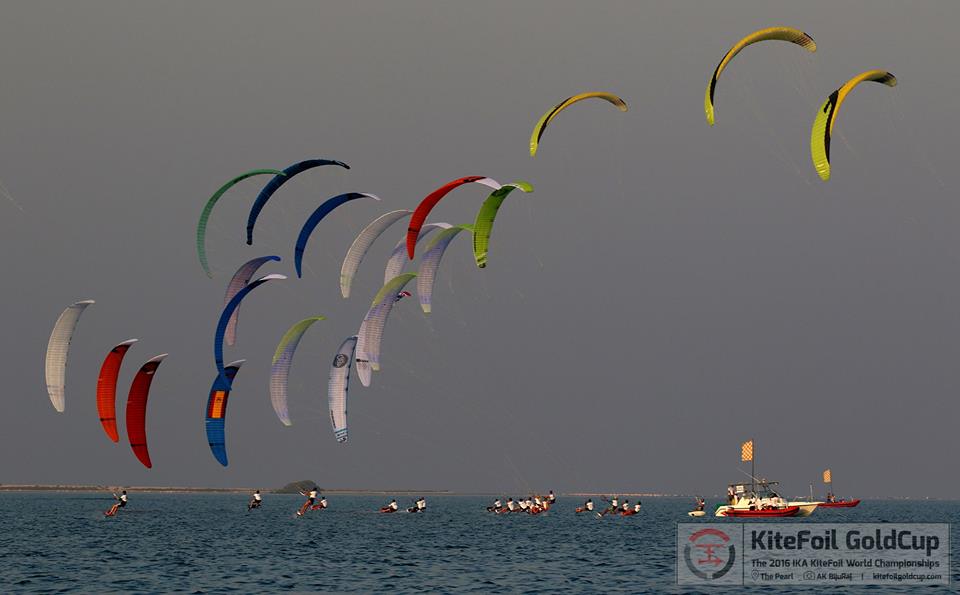  Kite Boarding  Kite Foil Goldcup 2016  Finals  Doha QAT  Day 1
