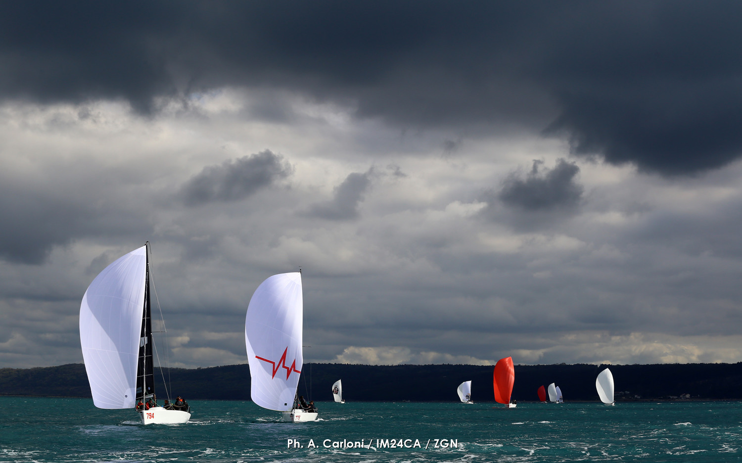  Melges 24  European Sailing Series, Act 1  Portoroz SLO  Day 1  now Swiss