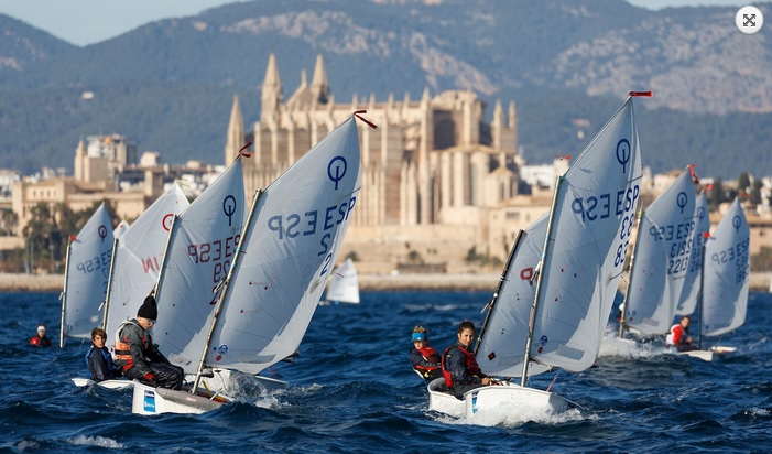  Optimist, Laser, 420, Europe  Trofeo Ciutat de Palma  Palma ESP  Final results