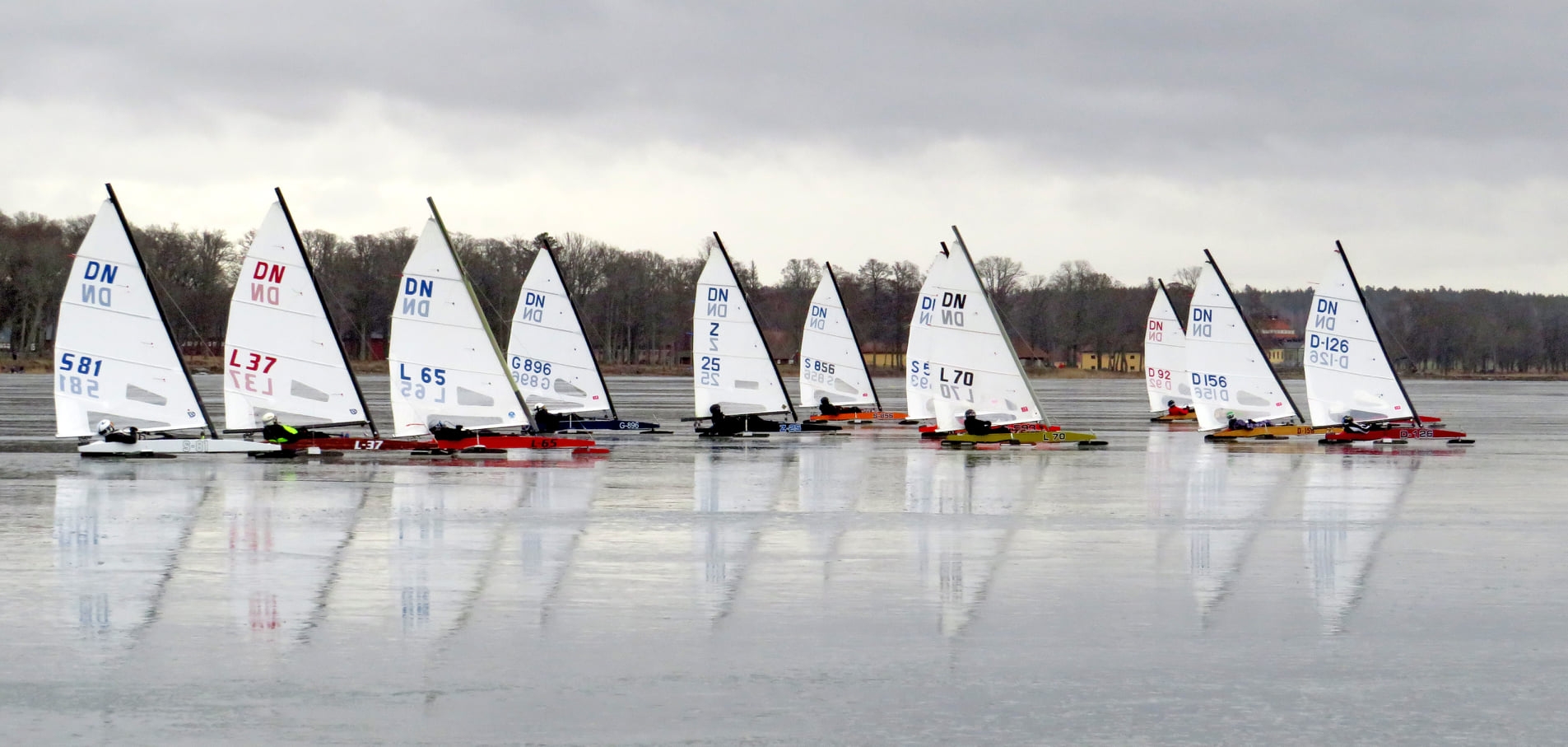  IceSailing  DN Grand Masters Cup Lake Oljaren SWE  Final results