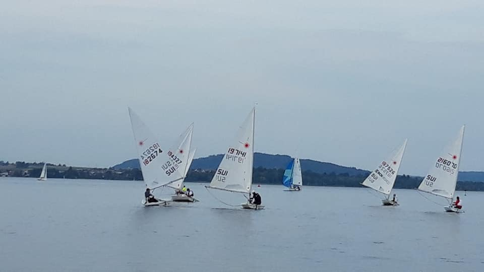  ILCA 4 + 6  Europacup 2022  Neuchatel SUI  Day 1