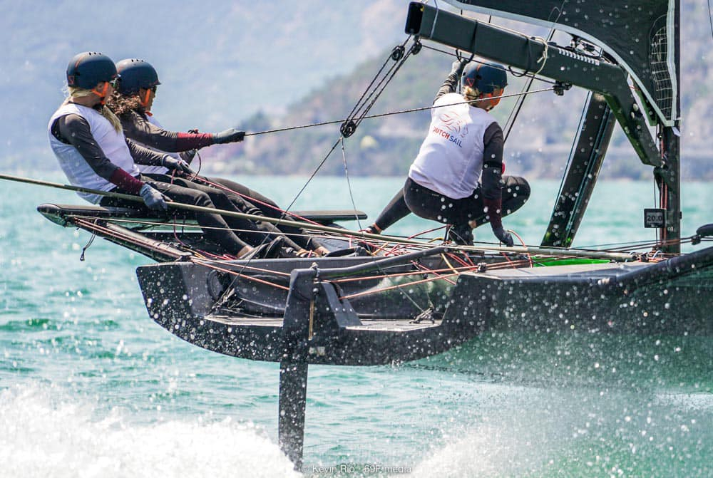  Persico 69F  Youth Foiling Gold Cup  Act 4  Torbole ITA  Day 2
