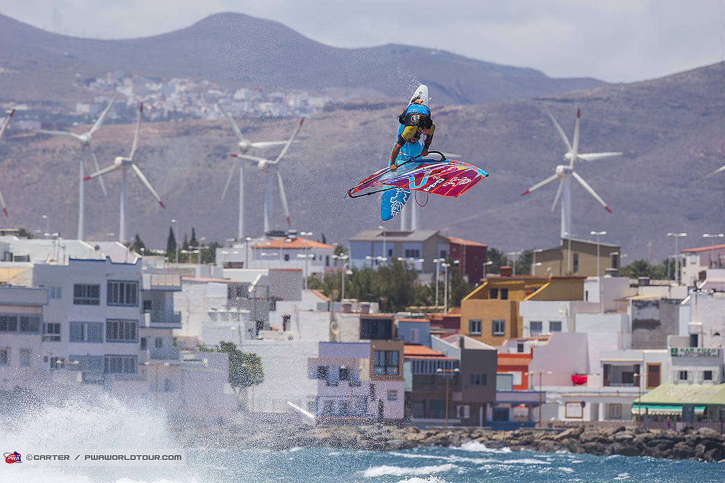  Windsurfing  PWA World Tour  Wave  Gran Canaria ESP  Day 2