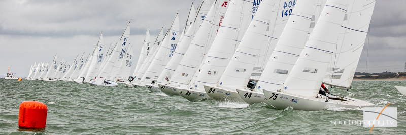  Etchells  World Championship 2016  Cowes GBR  Day 5