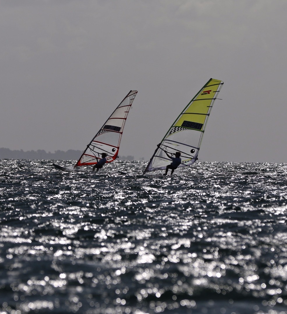  Windsurfing  Techno293+  World Championship 2017  Quiberon FRA  Day 4, no NorAm Youth Olympics berths earned