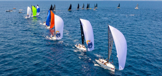 Melges 24  European Sailing Series  Act 3  Scarlino ITA  Final results, Perego/Fracassoli ITA again winners among the 34 teams