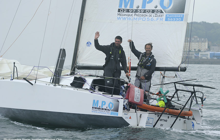  Mini 6.50  Mini Fastnet 2019  Douarnenez FRA  victory in record time for Loison/Coville FRA