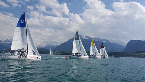  J/70  Swiss Sailing League  Challenge League  Thunersee YC  Day 2