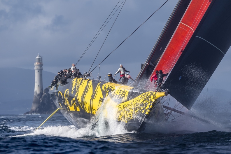  Ultime, IMOCA Open 60, Class 40, IRC  Fastnet Race  Cherbourg FRA  Day 2  Victory for 'Edmond de Rothschild'