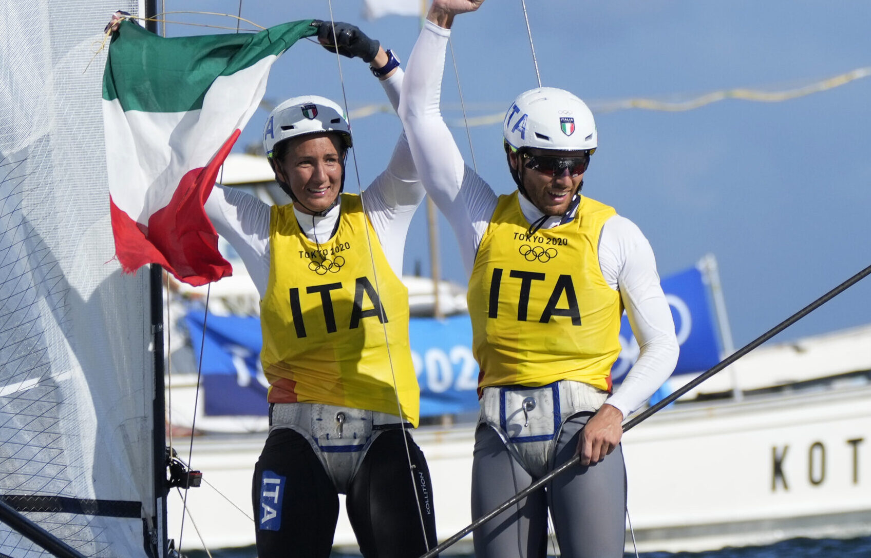  World Sailing Awards  Ruggero Tita/Caterina Banti ITA sailors of the year 2022
