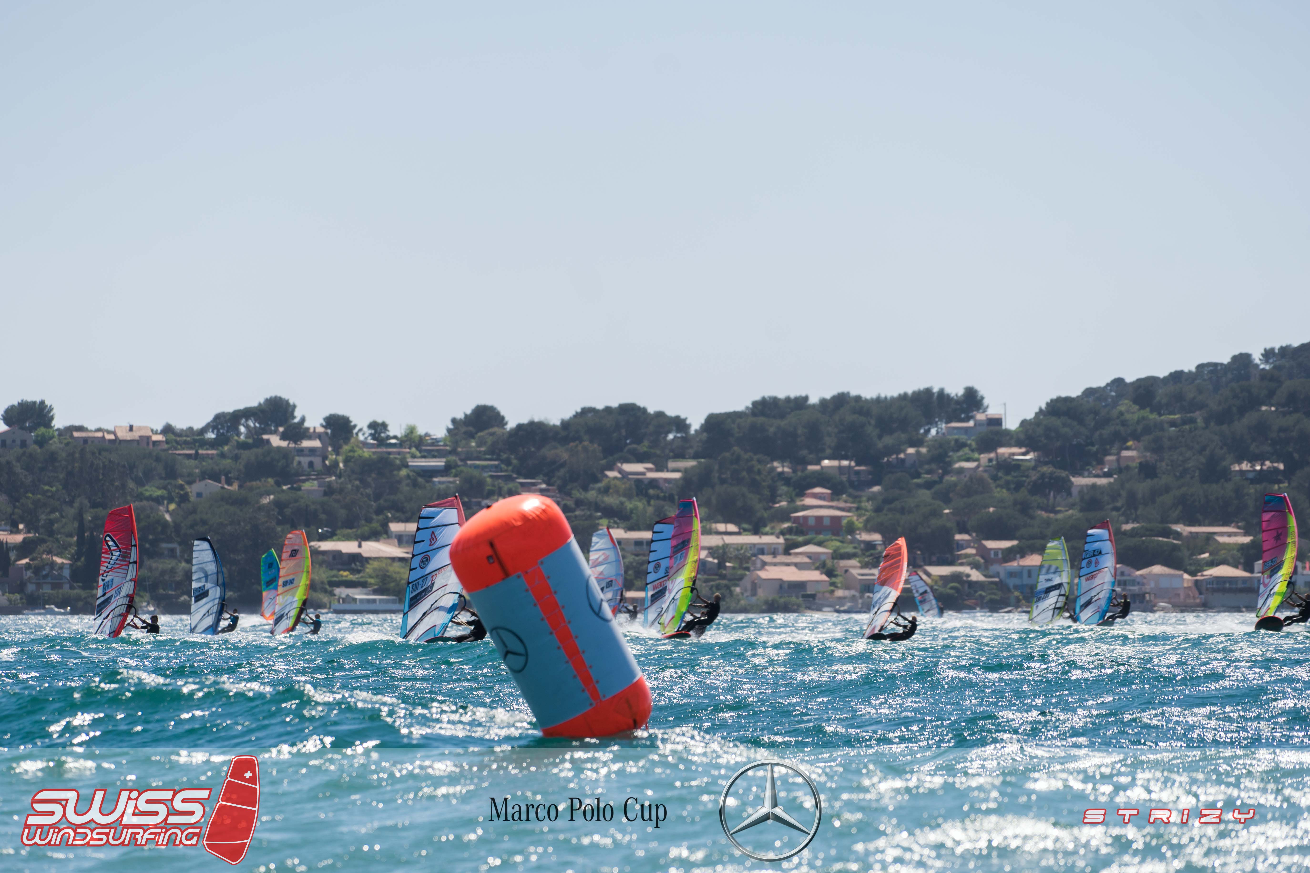 Windsurfing  Marco Polo Cup  Slalom  Hyeres FRA  Final results, the Swiss