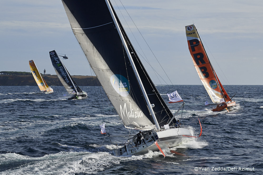  IMOCA Open 60  Defi Azimut  Lorient FRA  Day 1, Enright USA 2nd after 12hrs