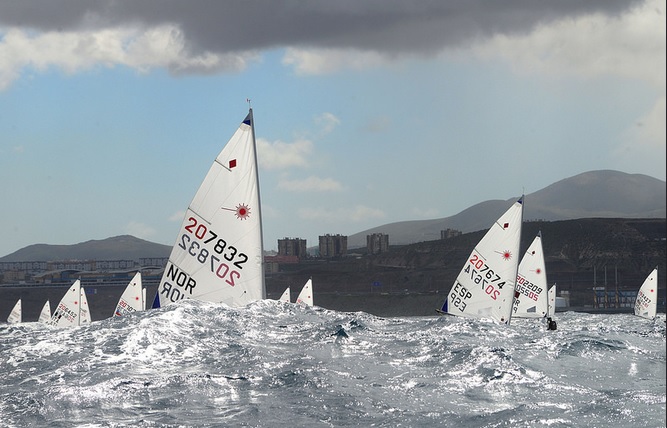  Laser Radial + Standard  European Championship 2016  Las Palmas ESP  Final results, 5th, 14th and 16th are the best final USA ranks by class