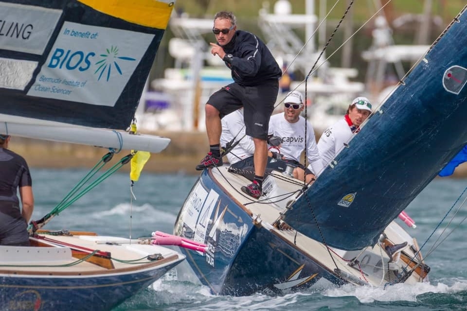  Match Racing  World Championship 2020  Hamilton BER  Day 4, Canfield ISV in Semi Final, Poole USA out