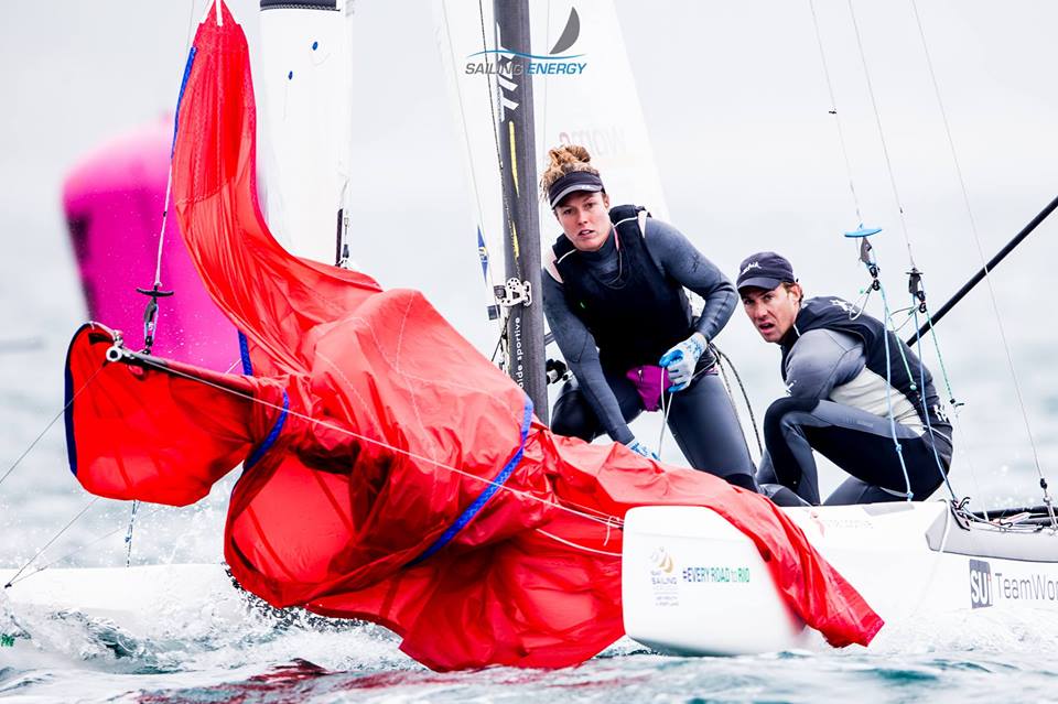  Olympic Worldcup 2016  Weymouth GBR  Day 3  Les Suisses