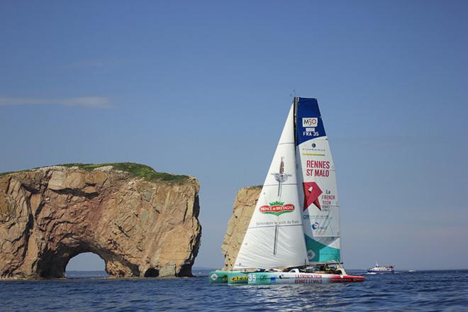  Class 40, Multi 50, Ultime, Open  Transat Quebec CAN St.Malo FRA  Day 4