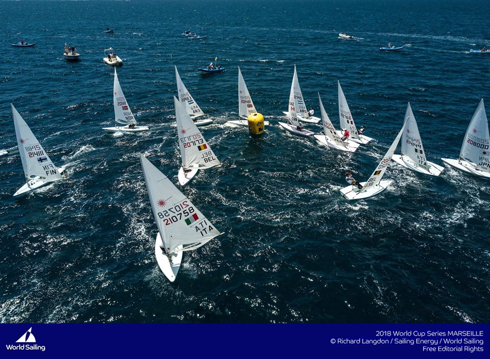  Laser  Olympic Worldcup  Finals  Marseille FRA  Day 5