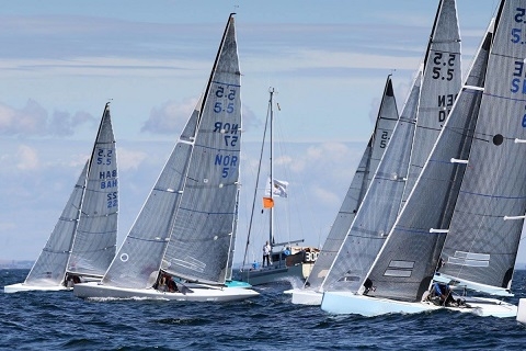  5.5m  European Championship 2020  San Remo ITA, with 21 teams from 9 nations