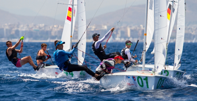  420  European Championship 2017  Athen GRE  Day 2, the Swiss