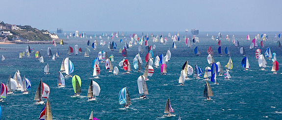  Various classes  Round the Island Race  Cowes GBR  Start today
