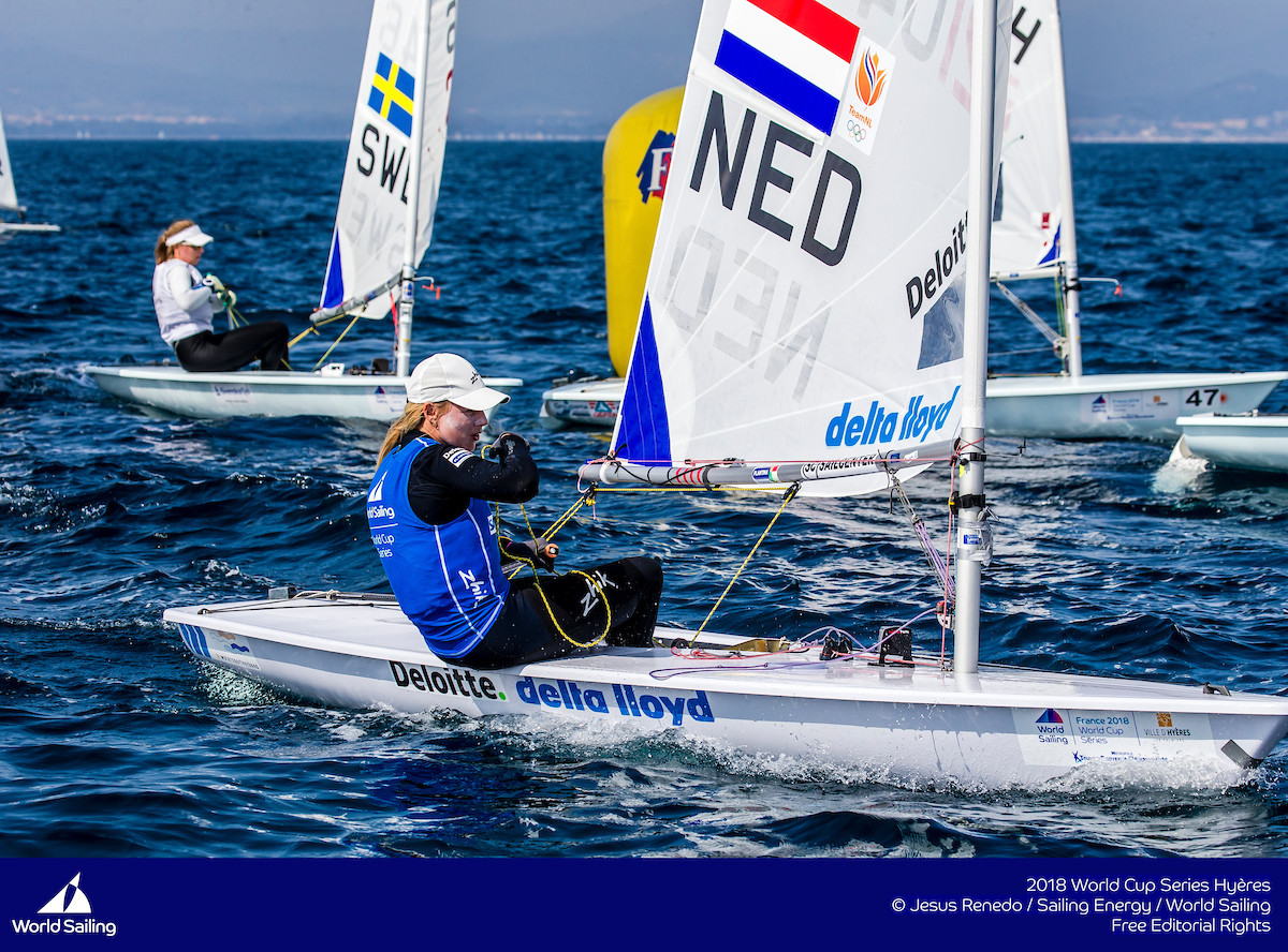  Laser  Olympic Worldcup  Hyeres FRA  Day 4