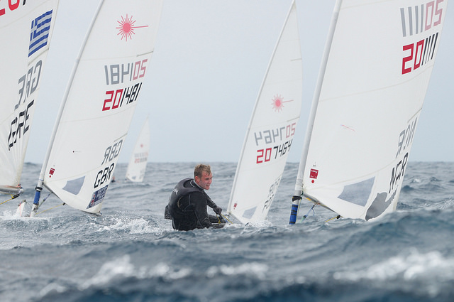  Laser Radial + Standard  European Championship 2016  Las Palmas ESP  Day 5, bad day for the US Buckingham and Railey
