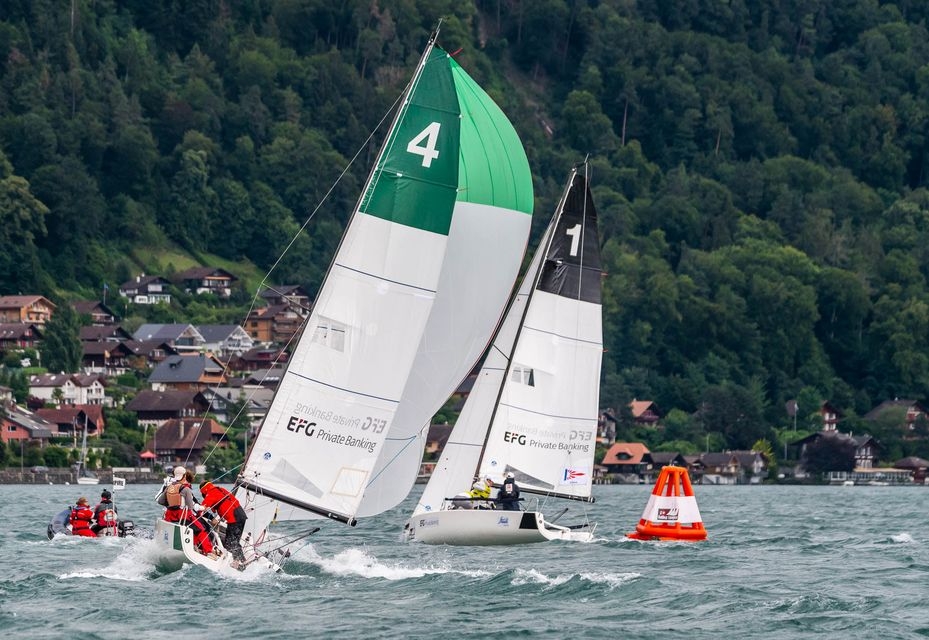  Swiss Sailing League  Youth Cup  RC Oberhofen  Day 2