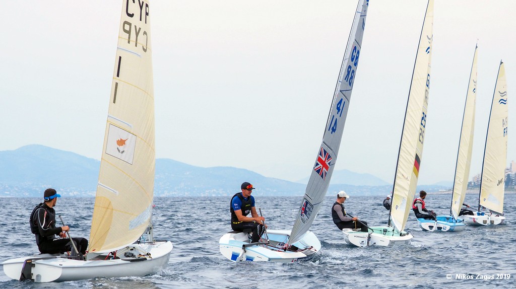  Finn  Easter Regatta  Athens GRE  Final results, Paine USA 2nd, Muller USA 10th