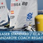  Laser Standard + Radial, Finn  Coach Regatta  Lanzarote ESP  Final results, with two USA Finns