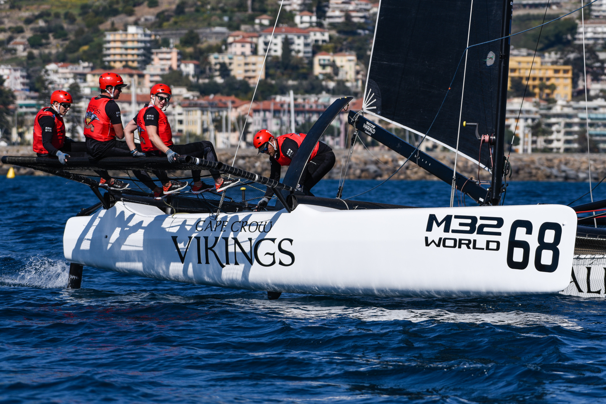  M32Catamaran  World Match Racing Tour 2019  Finals  Marstrand SWE  Day 4, Canfield ISV qualified for Semis