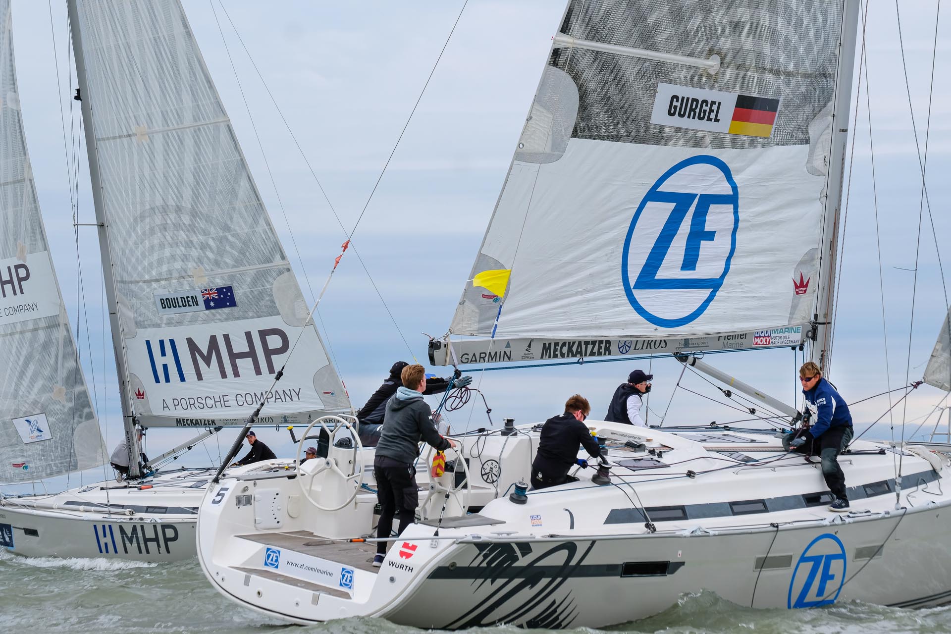  Match Race Germany 2019 Langenargen GER  Day 2  five of eight Quarter Finalists known
