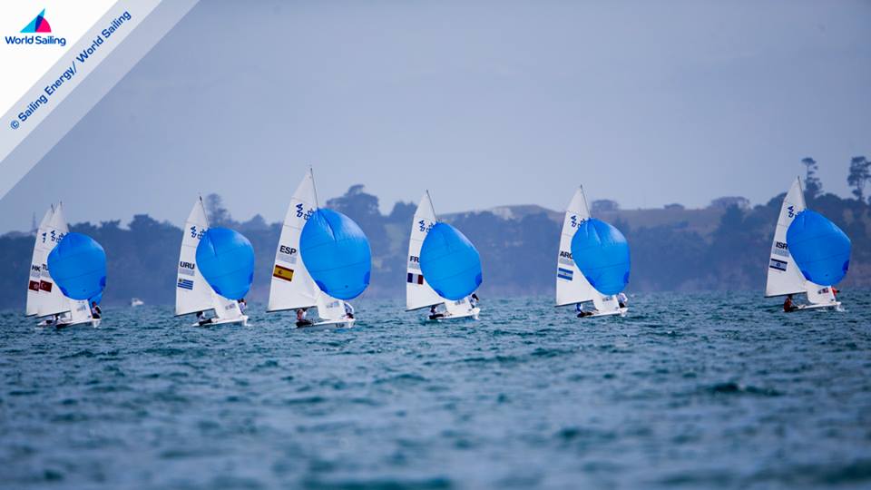  420, Nacra 15, Laser Radial  Youth World Championship  Auckland NZL  Day 4  the Swiss