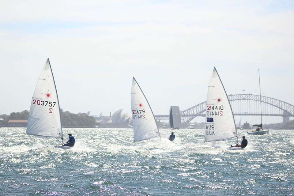  Laser, Variuos Classes  Sail Sydney  Sydney AUS  Day 3, Barnard USA still 3rd