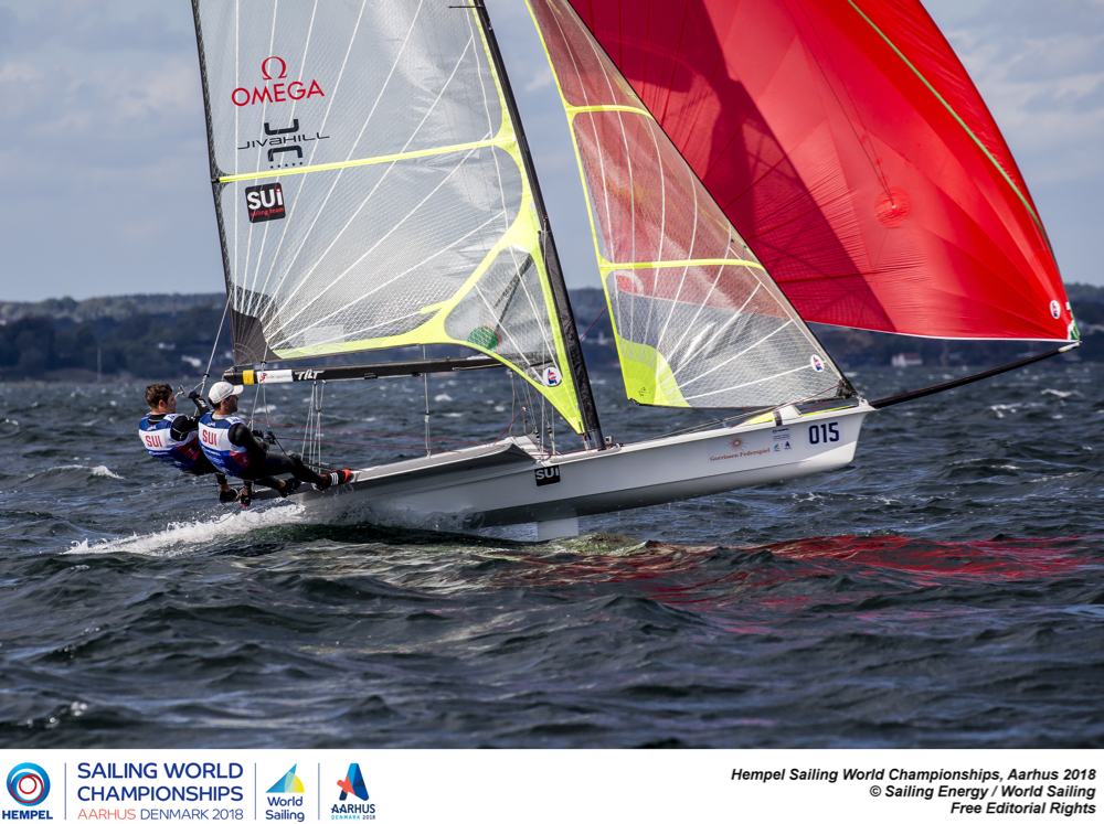  Olympic Classes  World Championships 2018  Aarhus DEN  Day 10  Les Suisses