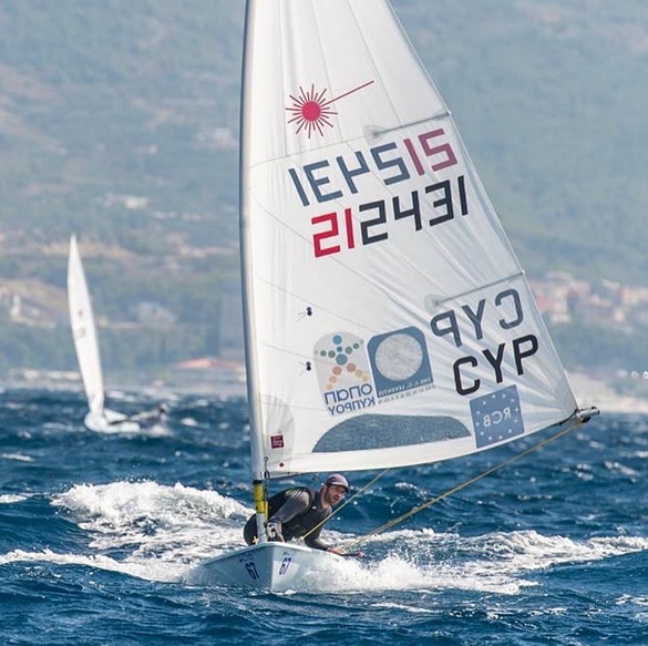  Laser Standard  World Championship 2017  Split CRO  Final results  Gold for Pavlos Kontides CYP, Barnard and Buckingham USA 13th and 15th