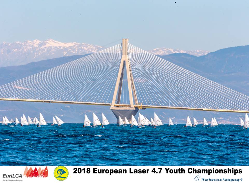  Laser 4.7  Youth European Championship 2018  Patras GRE  Day 4