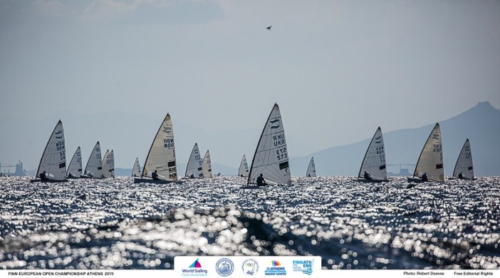  Finn  European Championship 2019  Athens GRE  Day 4  no racing  SUI and USA can grasp 2020 Olympic nations berths today
